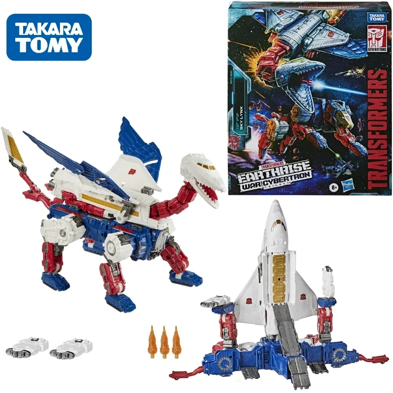 In Stock Takara Tomy Transformers G Series Earthrise WFC-E24 Bobcat Robot Anime Action Model Toys Gift Figure