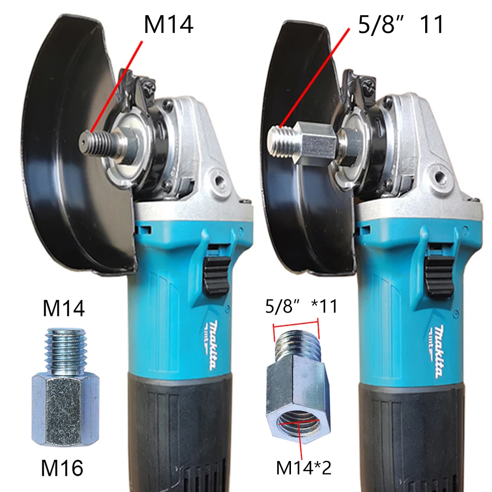 M10 to M16 Angle Grinder Thread Adapter Polisher Interface Connector Converter Screw Diamond Core Bits Drill Cutter Accessories