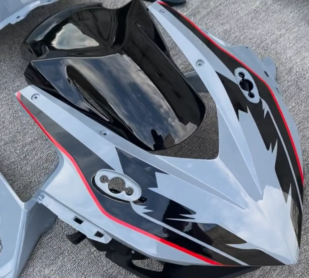 Fairings CBR for CBR400RR  500RR 2024 2025 White Black Bodywork Panels Abs Plastic Body Kits