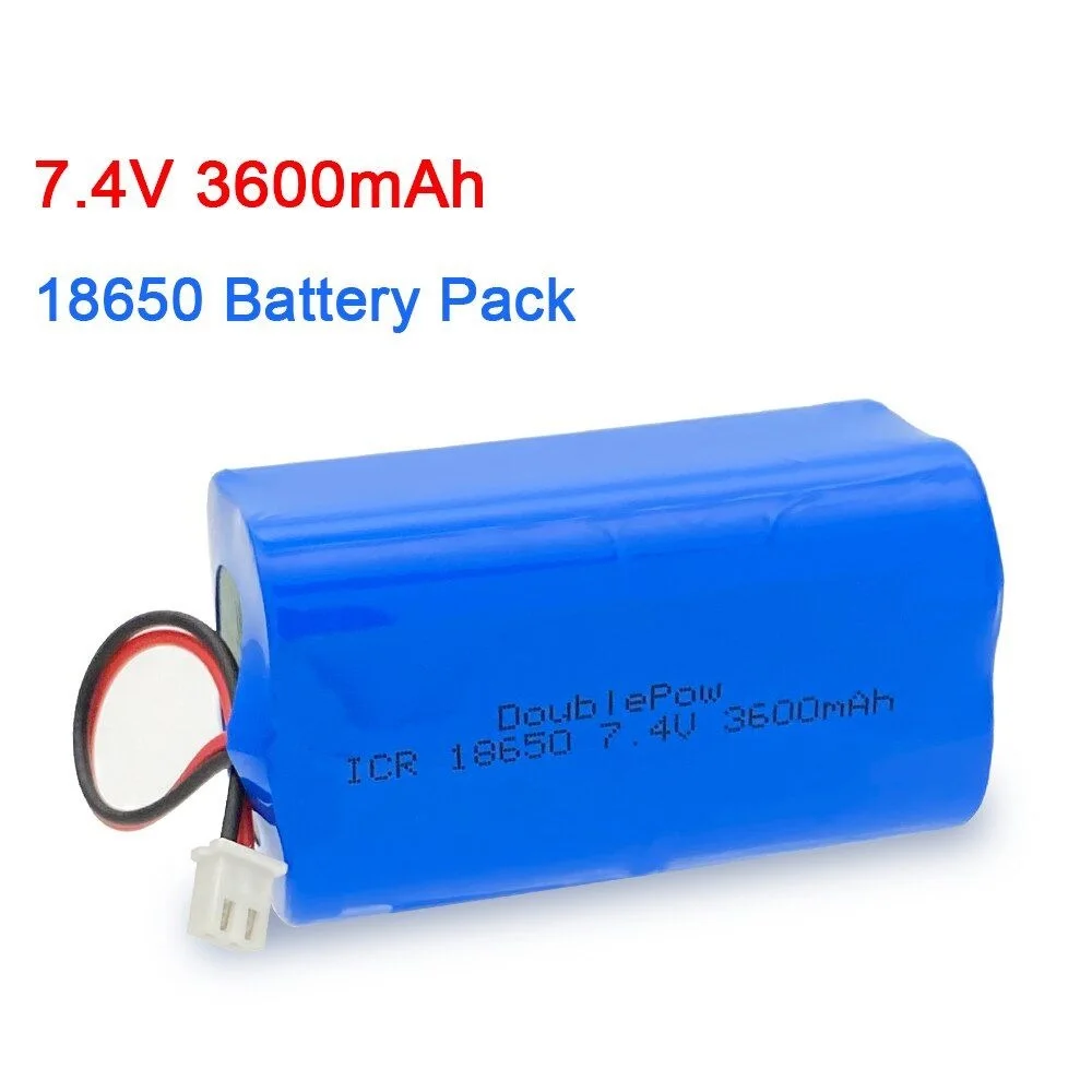3.7 V 18650 lithium battery 3600/5200mAh Rechargeable battery pack megaphone speaker protection board