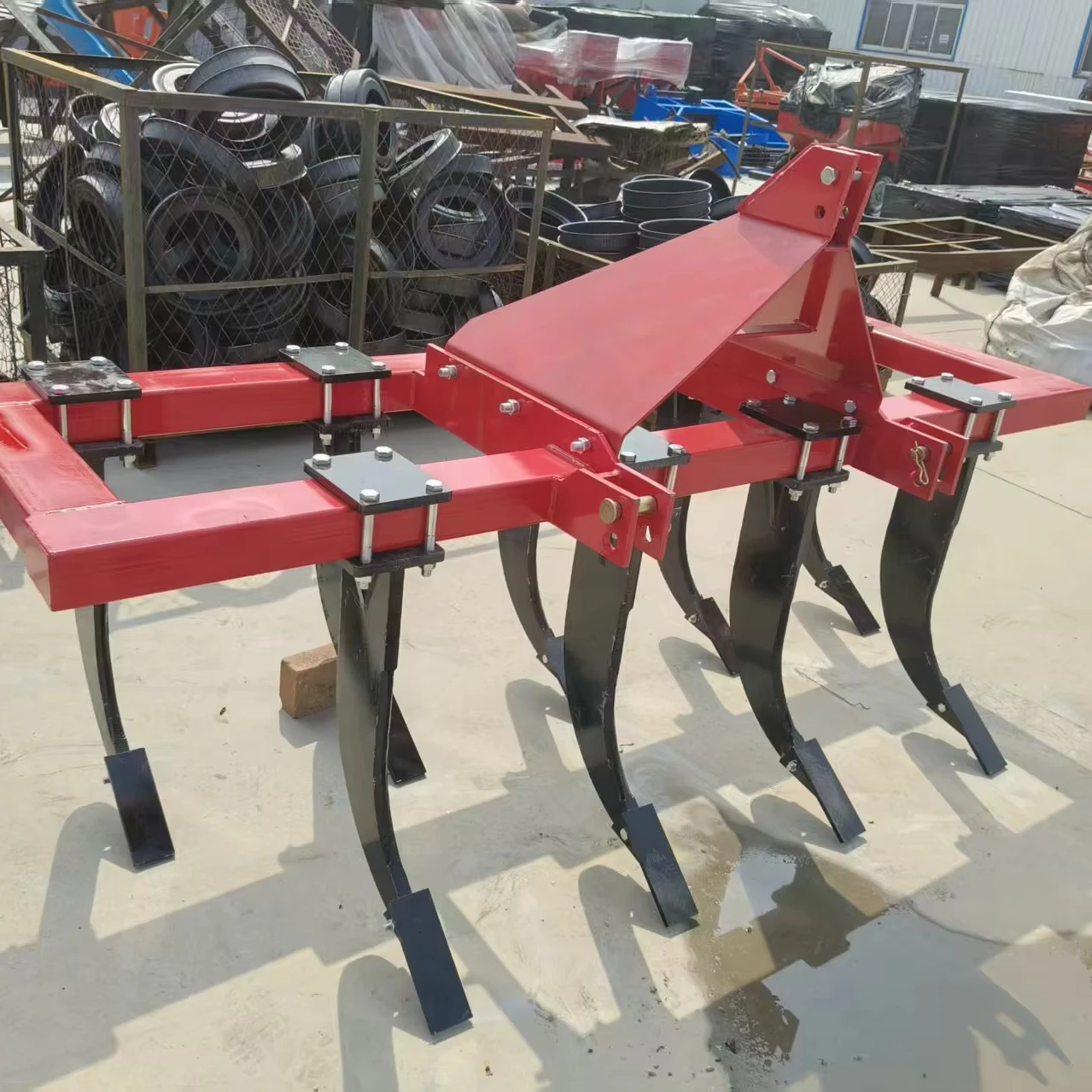 

【Hot】Agricultural Strong Construct Subsoiler Tractor Subsoil Plough Power Tiller Mounted Deep Cultivator