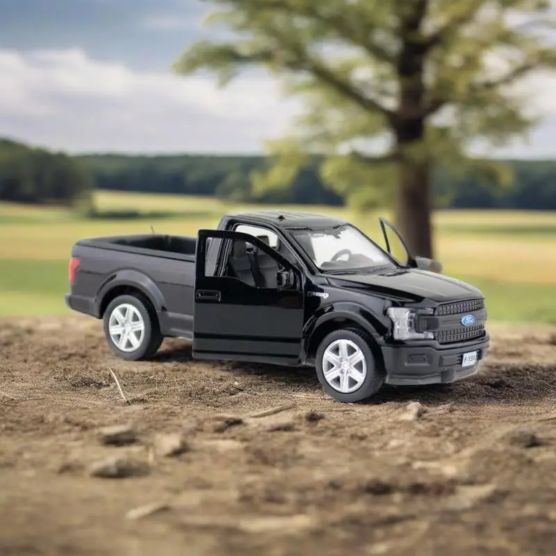 

1:36 Ford F-150 Raptor Pickup with Drive Pull Back Models Simulation Metal Diecasts Vehicles Toys Collection Gift