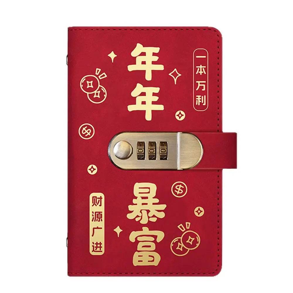 

With Password Lock 100 Envelopes Money Saving Challenge Get Rich Save Money Money Collection Book Portable PU Savings Binder