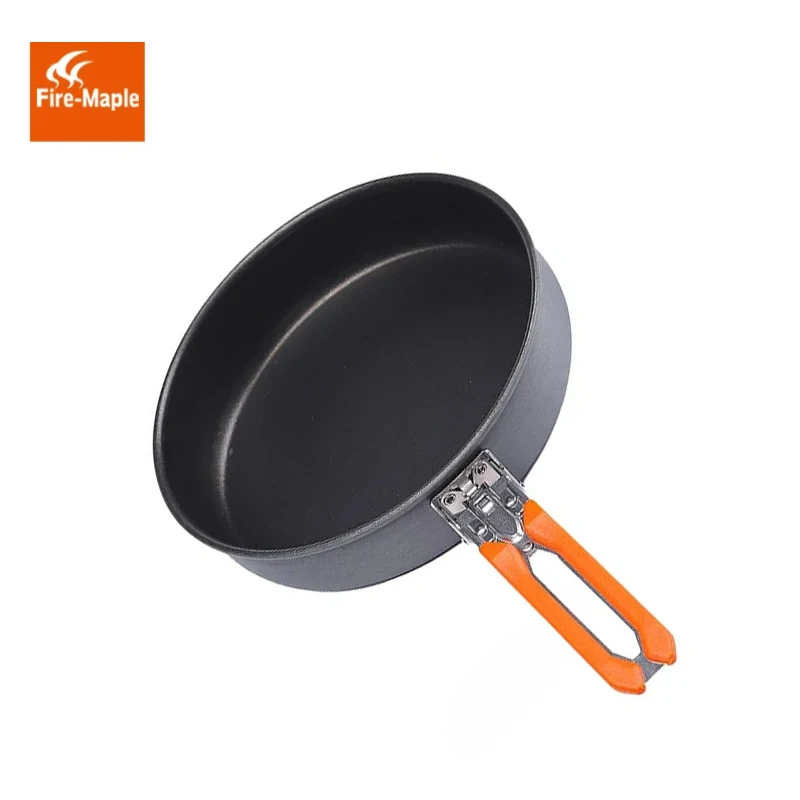 

Fire Maple Frying Pan For Steak Egg Sausage Vegetable Outdoor Camping Picnic Non-stick Coating Compact Cooking Cookwarer 19.4cm