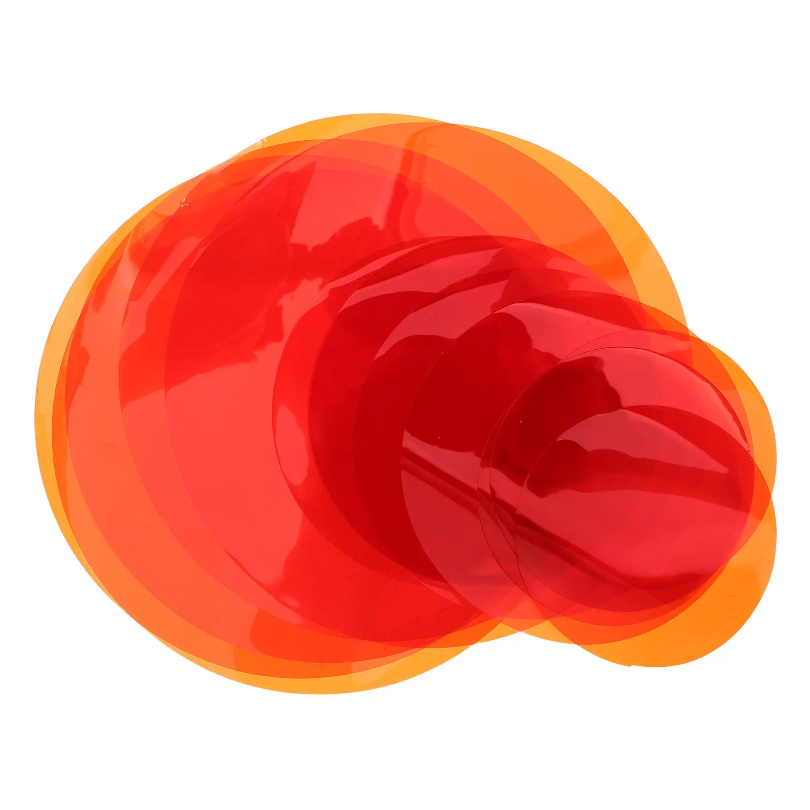 

15 шт. самоклеящихся гелевых пленок-диффузоров для теплого света, мягкие рассеивающие пленки для студийной фотографии, освещения мероприятий, цветокоррекционные фильтры, оранжевые