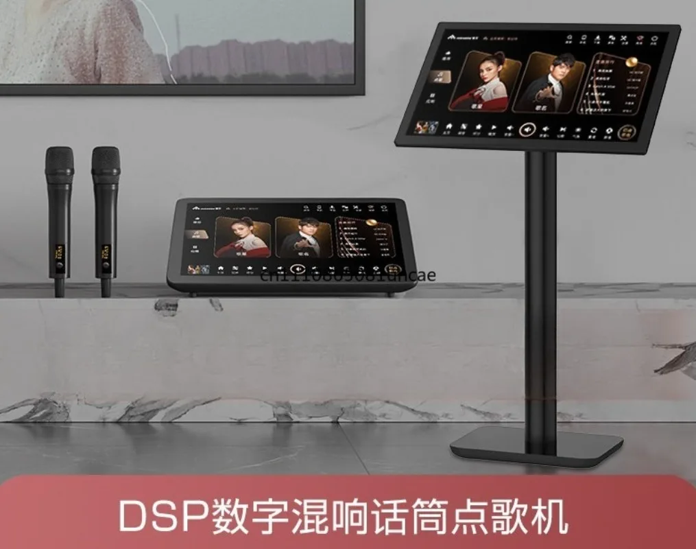 2026 New Touch Screen Karaoke Jukebox Full Audio Speaker Set WiFi Cloud Song Player for Home KTV Entertainment Party