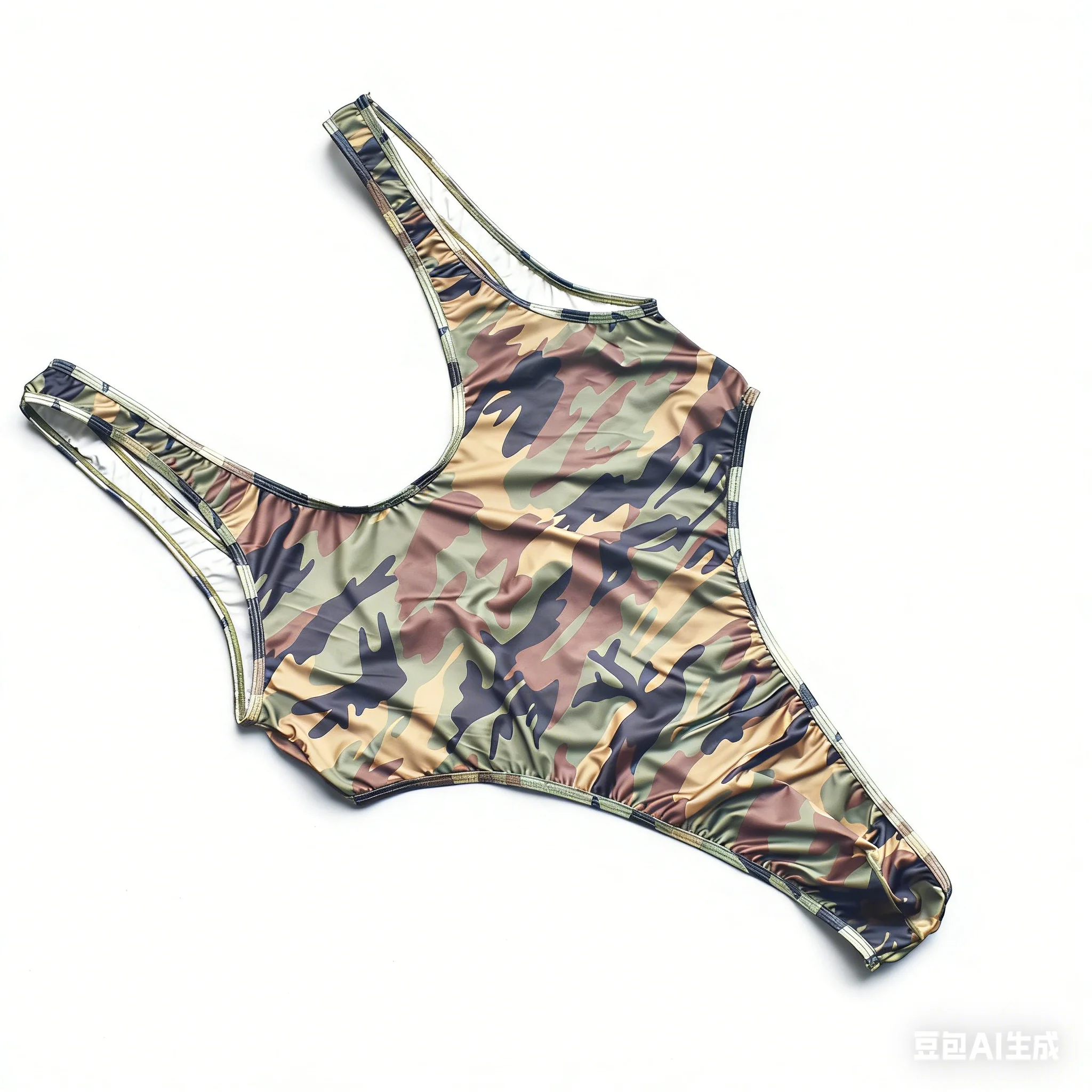 

Men's Camo Bodysuit Singlet Sexy Tight One-piece Jumpsuit Leotard for Gym Workout Muscle Fit Camouflage Intimate Lingerie Onesie