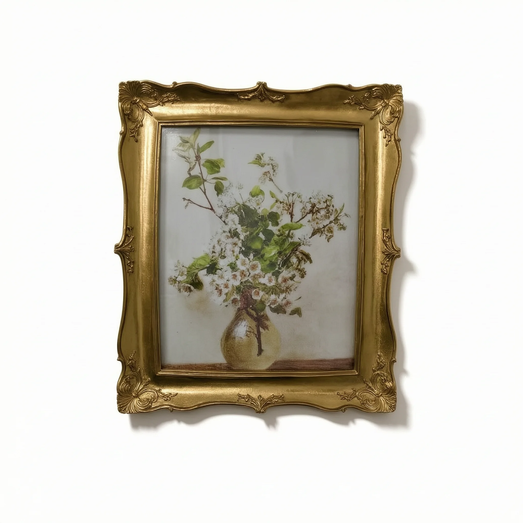 French Style Frame Classic Decorative Frame Carved Resin Antique Style Resin Picture