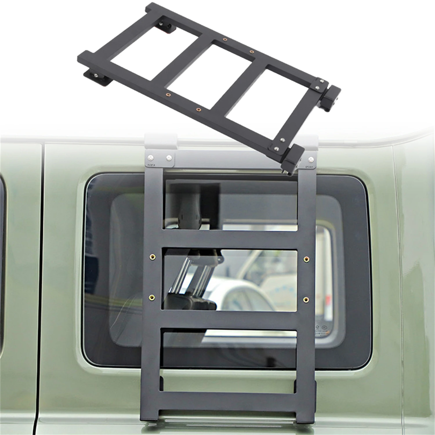 For BAW 212 T01 2024-2026 Rear Side Window Step Ladder Offroad Car Roof Access Foot Step Exterior Modification Accessories