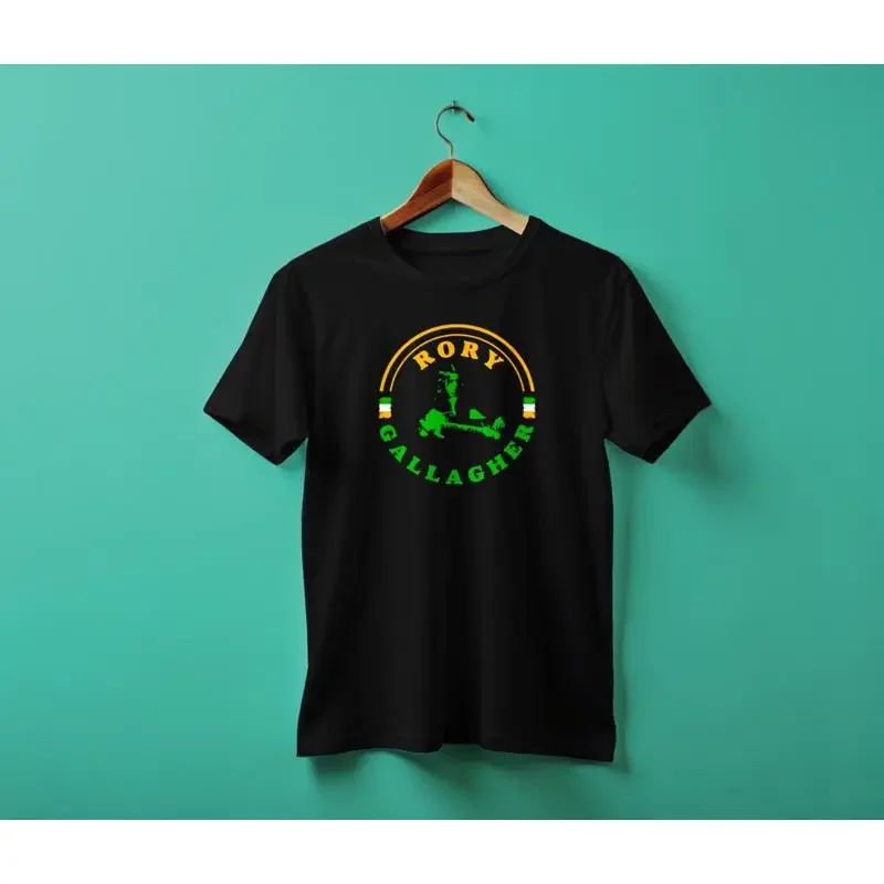 Rory Gallagher Custom t-shirt BLACK