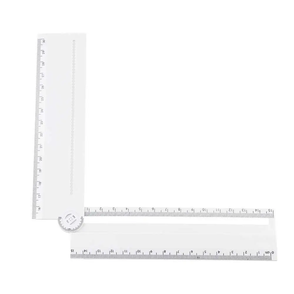 30cm Student Stationery Supplies Compass parallel Ruler Drawing Tool Protractor Rectangle Ruler