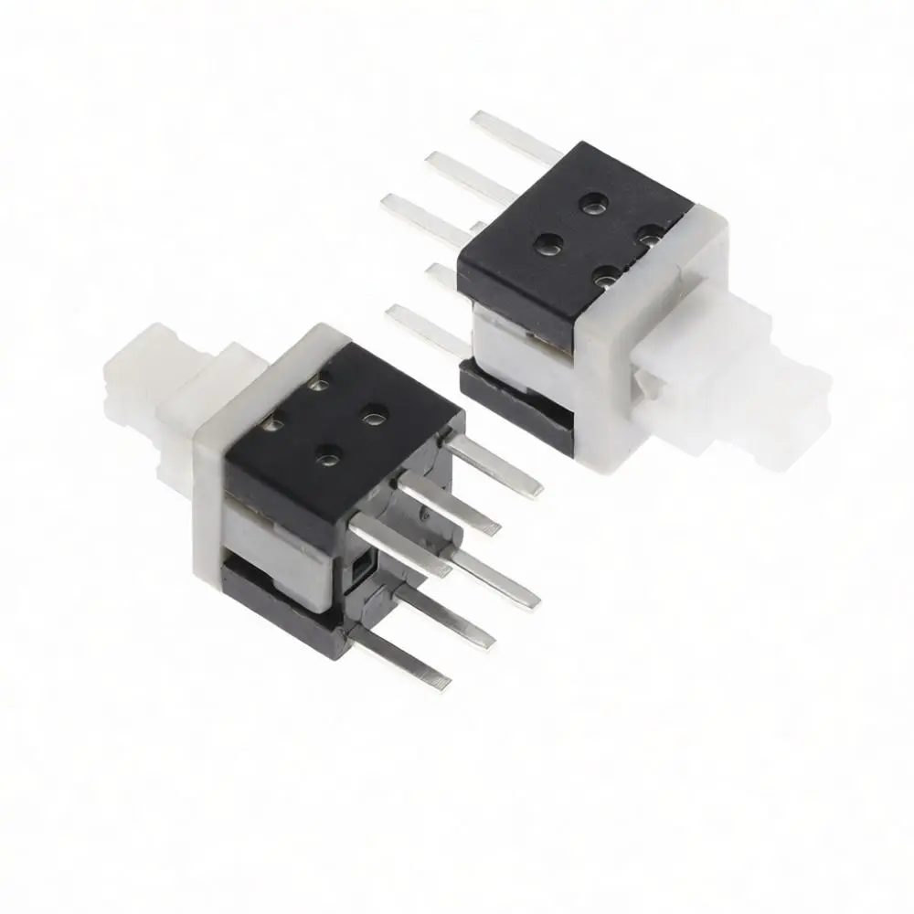 Self Locking Push Button Switch 6 Pin Tactile Tact Momentary Tact Switch For Toy Electronic Diy Project Repair Component