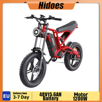 Hidoes HD-B6 All-terrain E-Bike 20*4.0 Fat Tire 48V15.6AH lithium Battery Electric Bike 1200W Brushless Motor Electric Bicycle