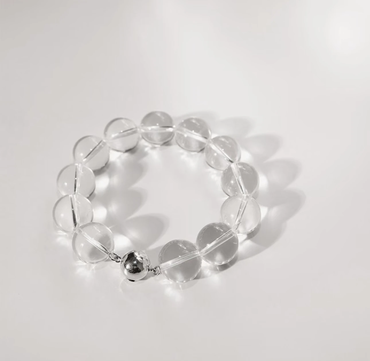 

[Hot Sale] Exquisite Sterling Silver Bead & Agate Bracelet - A Must - Have for Elegant You, Shop Now!