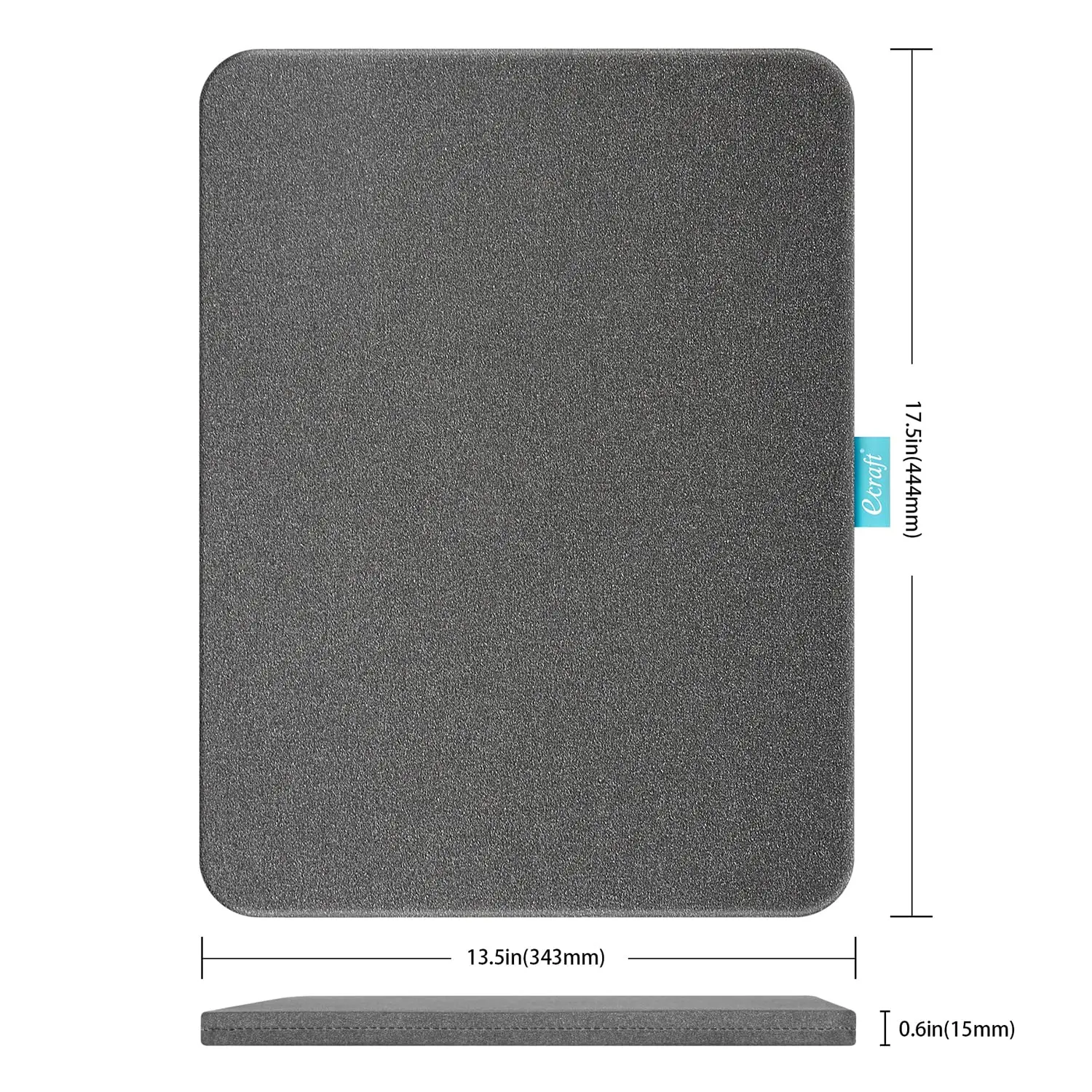 Heat Press Mat for Cricut Easypress, 13' X 17' Double-Sided Heating Ironing Mats for Craft Insulation Transfer HTV Vinyl