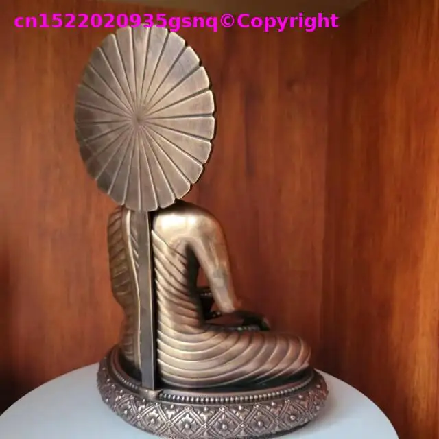 Special offer Exquisite copper carving Buddha Nepal tibet Kasyapa Buddha statue Bodhi Tathagata Buddhist altar family worship