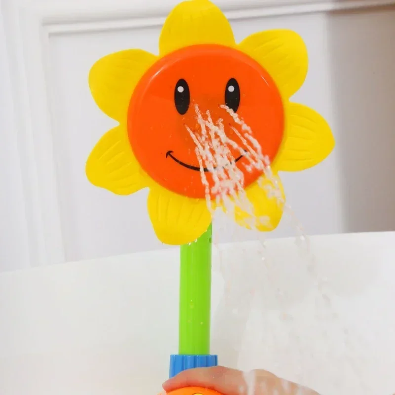 Baby Shower Toy piscina per bambini girasole Cloud Shower accessori da bagno regolabili per bambini