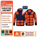 21Areas heated Blue