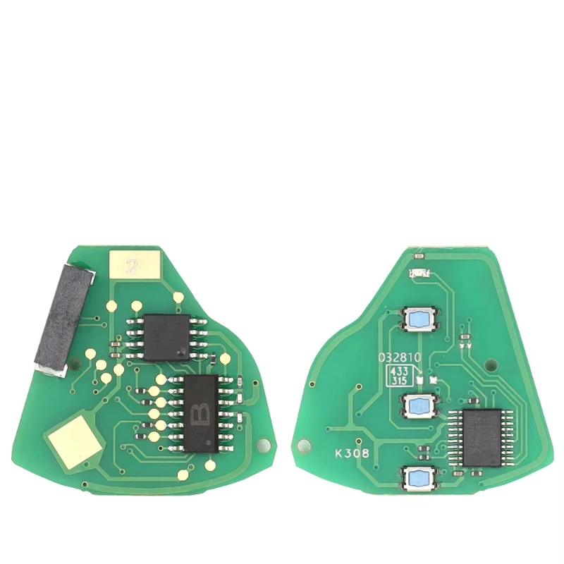 JsHonYu 315MHz 433MHz ID46 Chip Remote Key Compatible for Porsche 911 Cayman Boxster 987 996 997 Carrera Fob