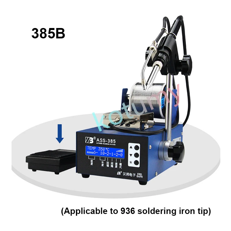 ASS-385 Digital Display Automatic Soldering Machine Automatic Tin Feeding Tin BGA Soldering Station Floating Machine