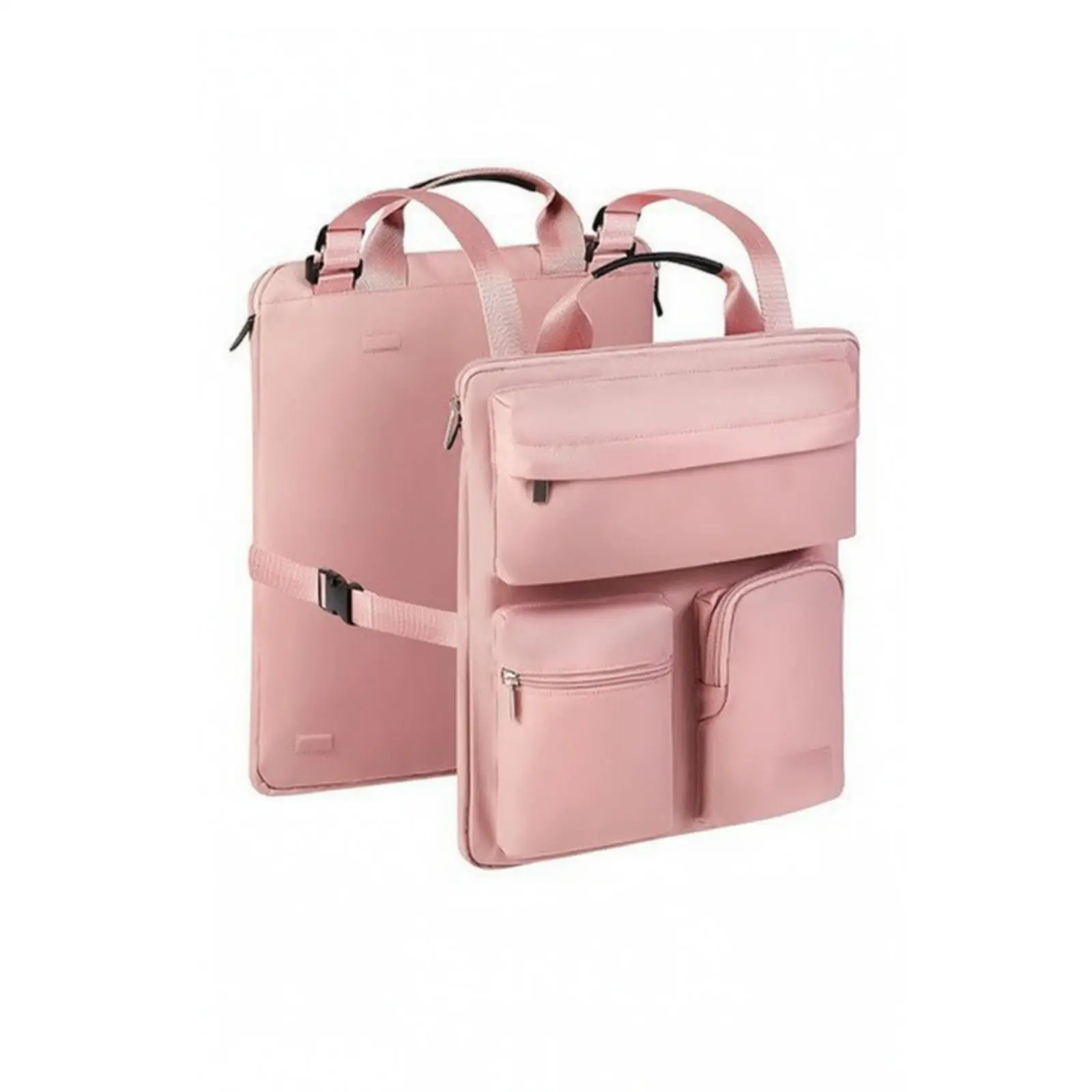 Travel Storage Pouch for Suitcase Nylon Organizer with Strap Mount and Large Pocket for Travel Items