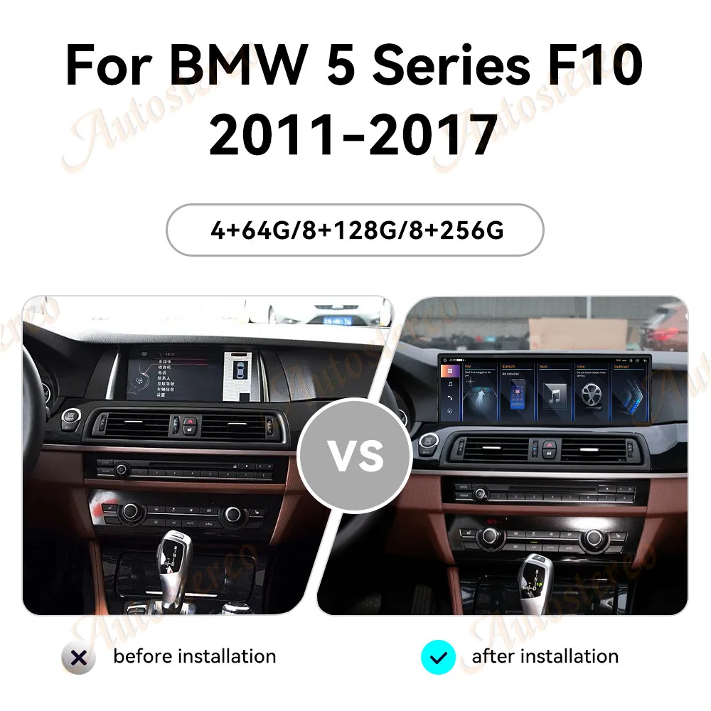 

14.9 Inch Android 14 Screen Carplay For BMW X5 F10 2011-2017 Car Multimedia Player GPS Navigation Car Radio Media Head Unit Car