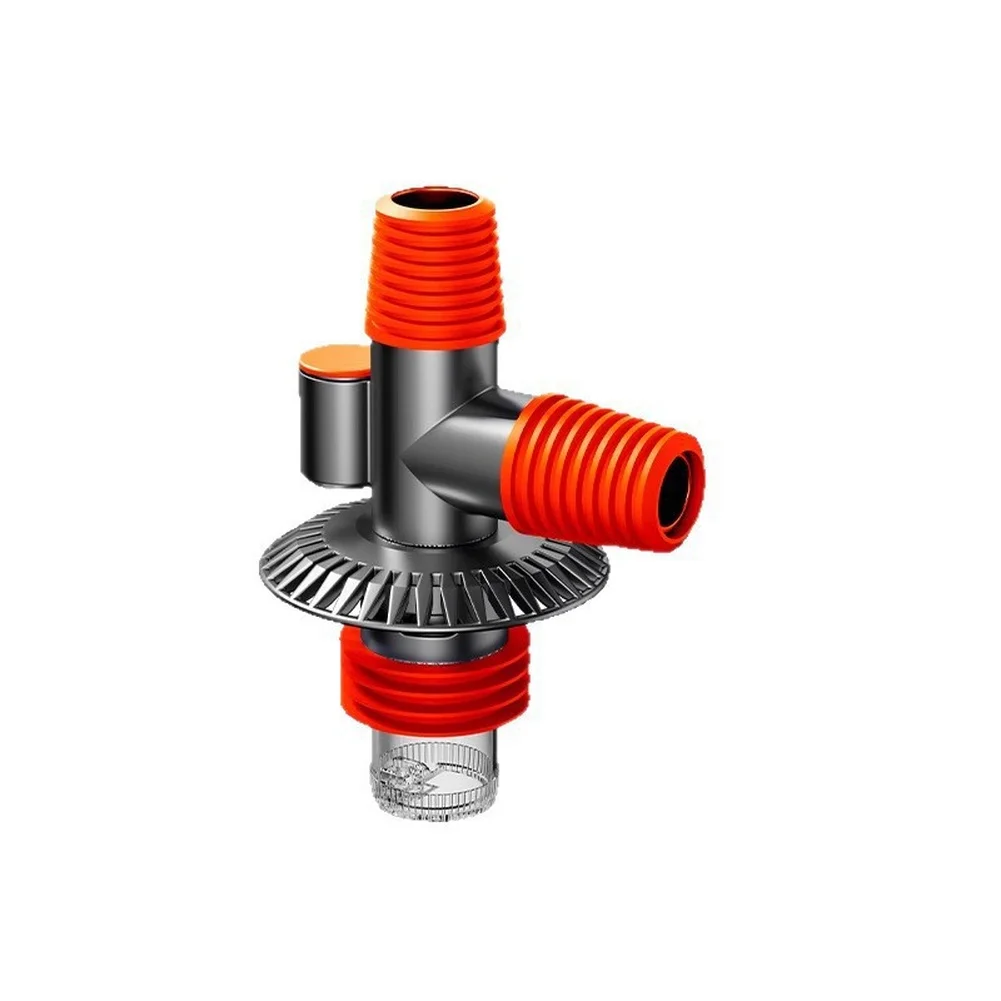 ABS Plastic Washing Machine Drain Tee Fitting for Sink Laundry Drain Connection with Clog Filtration and Sealed Joint