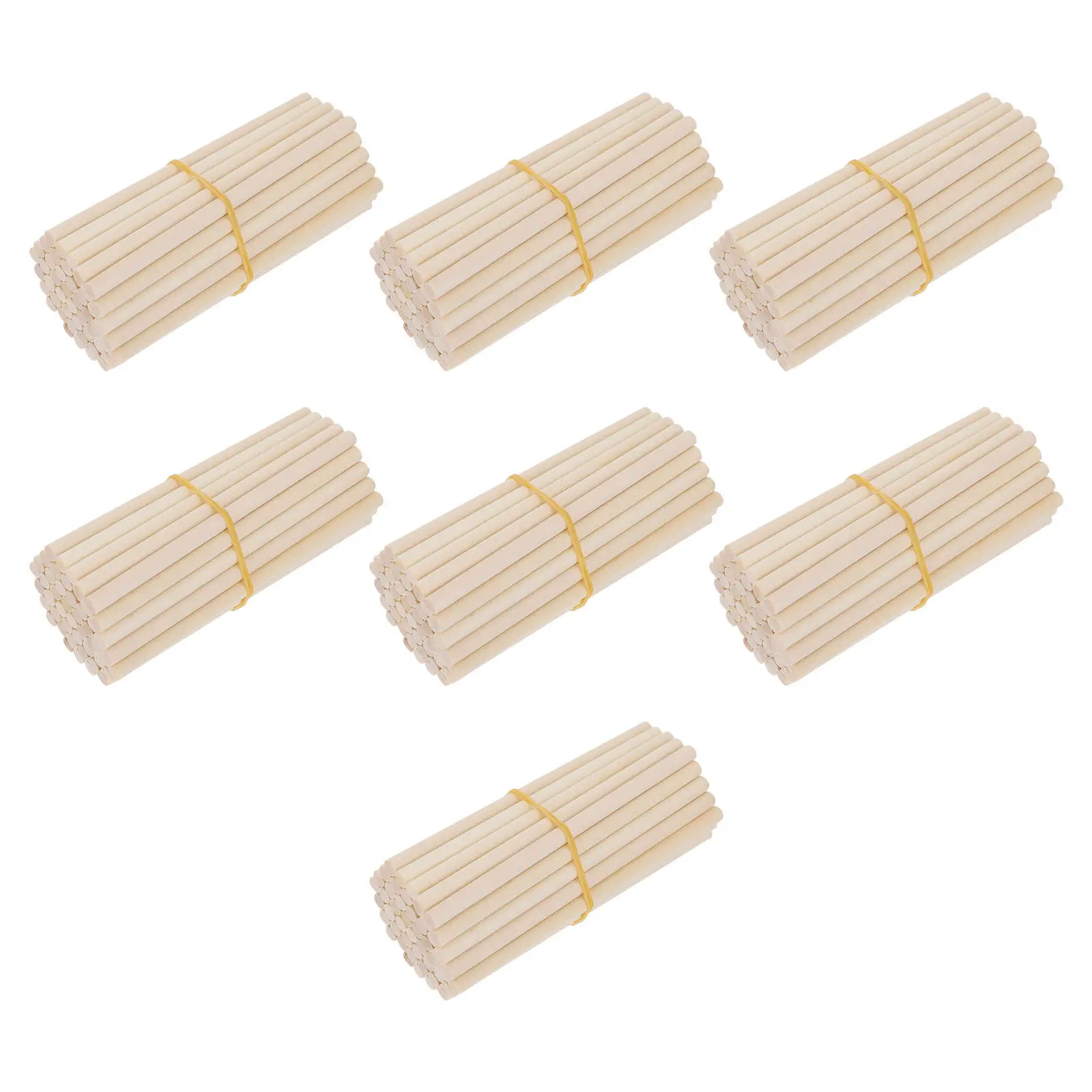 500Pcs Wooden Ice Cream Stick Snowball Rods Smooth Comfortable Handle Ice Pop DIY Craft Making Sticks Supplies