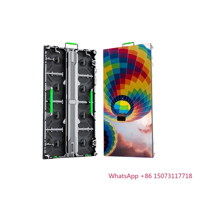 500x500 مللي متر في الهواء الطلق P4.81 شاشة LED المرحلة خلفية Led الفيديو جدار سلس الربط تأجير شاشة عرض LED #1