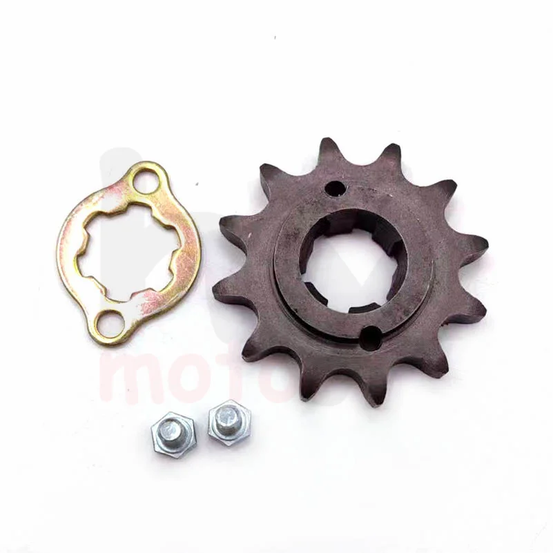 12T Sprocket Fit for GY6 CVT 150CC 200CC Engine 530# Chain Drive China ATV UTV Go Kart Buggy Quad Bike Scooter Motorcycle Parts