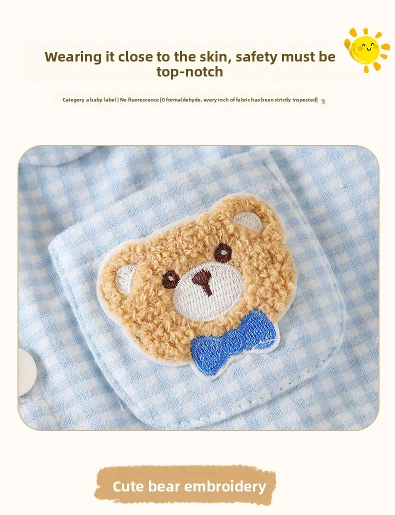 2026 Herbst-Pyjama-Set für Kinder, Lässiges Kariertes Langarm-Hemd mit Revers und Hose, Jugend-Schlafanzug-Bekleidungsset – Detail 11