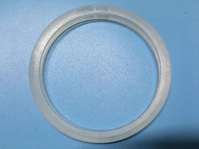 Gasket Silikon Cincin Penyegel Katup Periksa Penyegel Katup Satu Arah, Gasket Berlubang Penyisipan Horizontal Aman untuk Makanan (10 Buah)