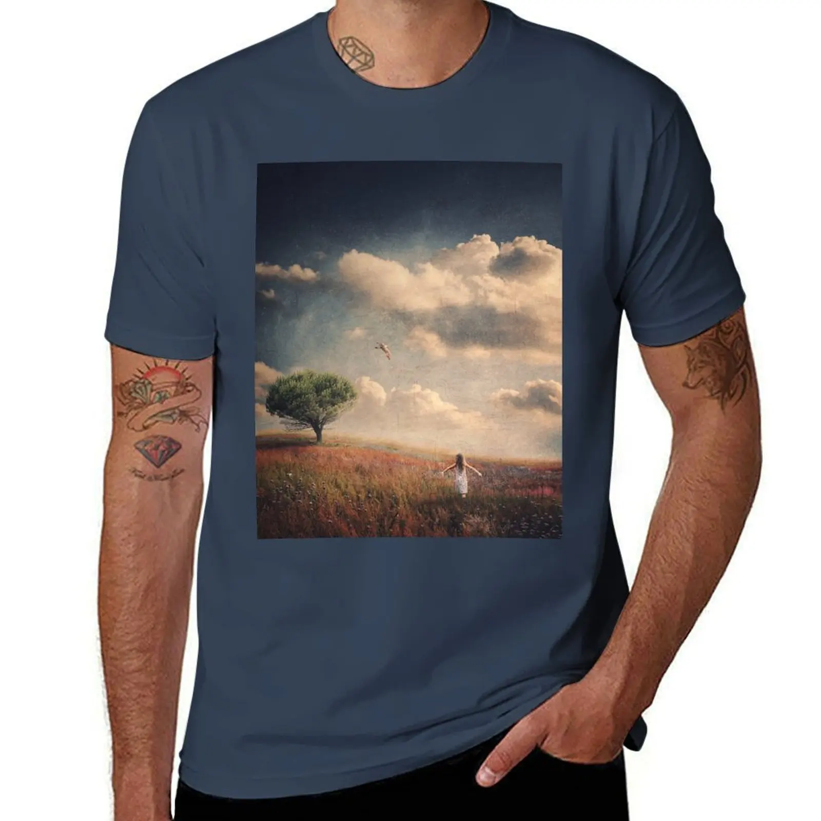 Secret Place T-Shirt Basic Solid Color Short Sleeve Cotton Top
