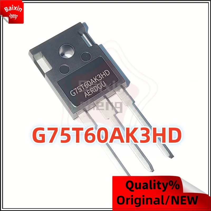 

G75T60AK3HD TO-247,CRG75T60AK3HD,75A600V，High power, IGBT power transistor 5/10PCS,Original