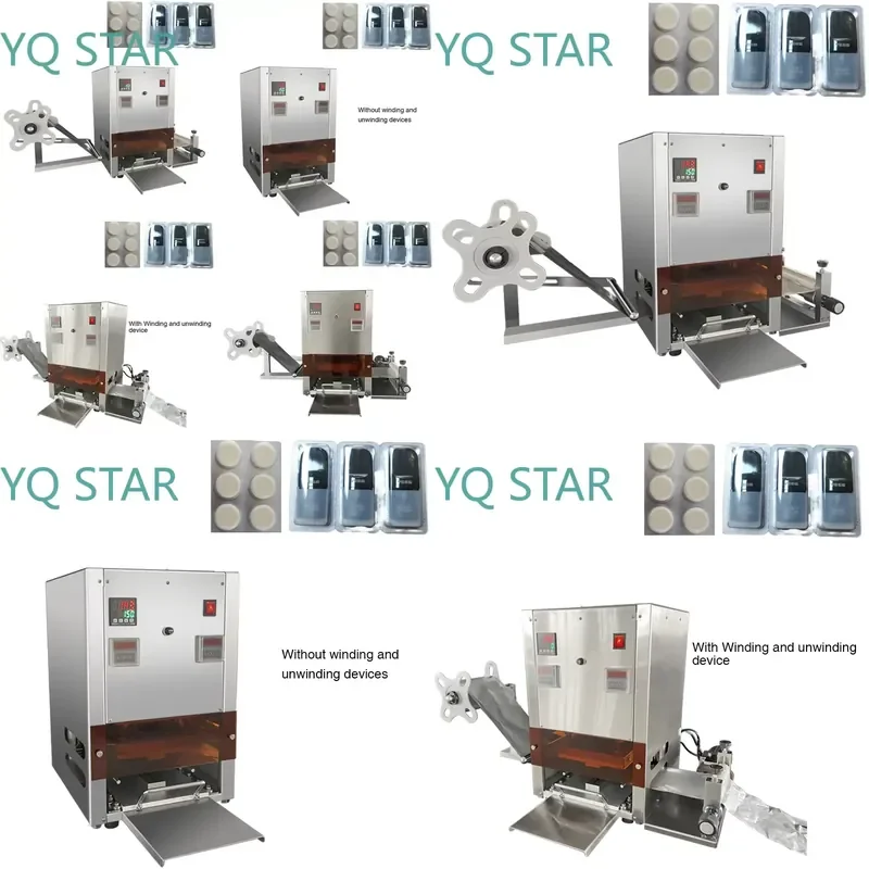 Semi Automatic Electric Tablet Chewing Gum Mini Blister Packing Machine Small for Packaging Machinery for Pharmaceutical