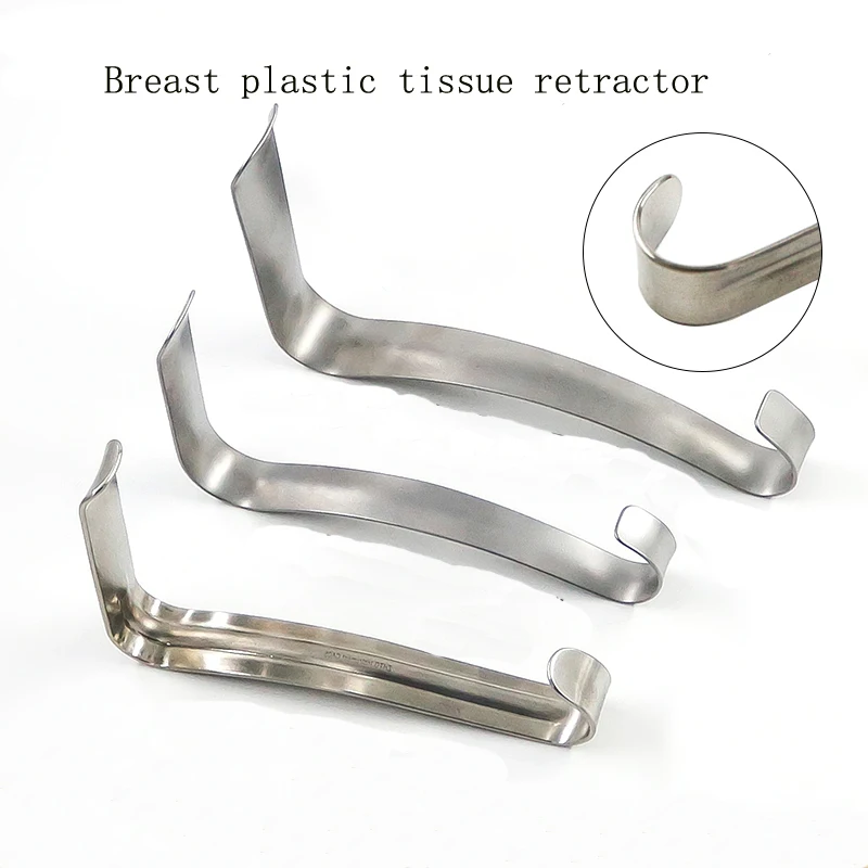 Breast retractor stripper chest plastic equipment breast separator L-shaped breast augmentation