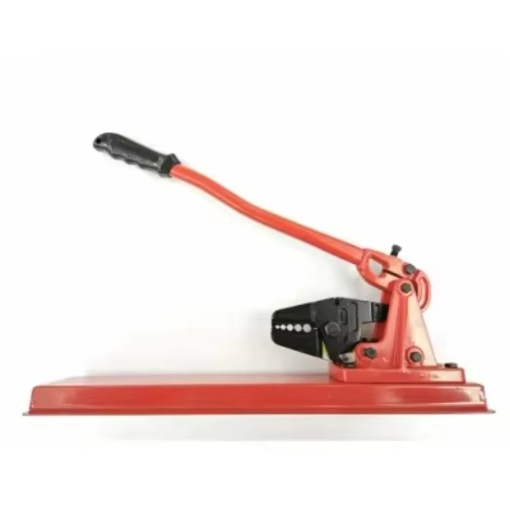 Bench Mount Hydraulic Swaging Tool | Multi-Function Crimper Press for Cable, Wire Rope & Ferrules with Die Set