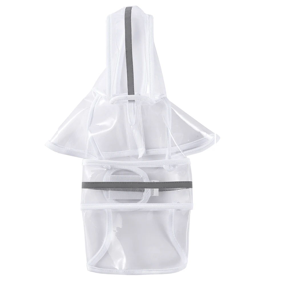 

Large Dog Raincoat Dogs Raincoats Breed Puppy Doggy with Reflective Stripes Waterproof