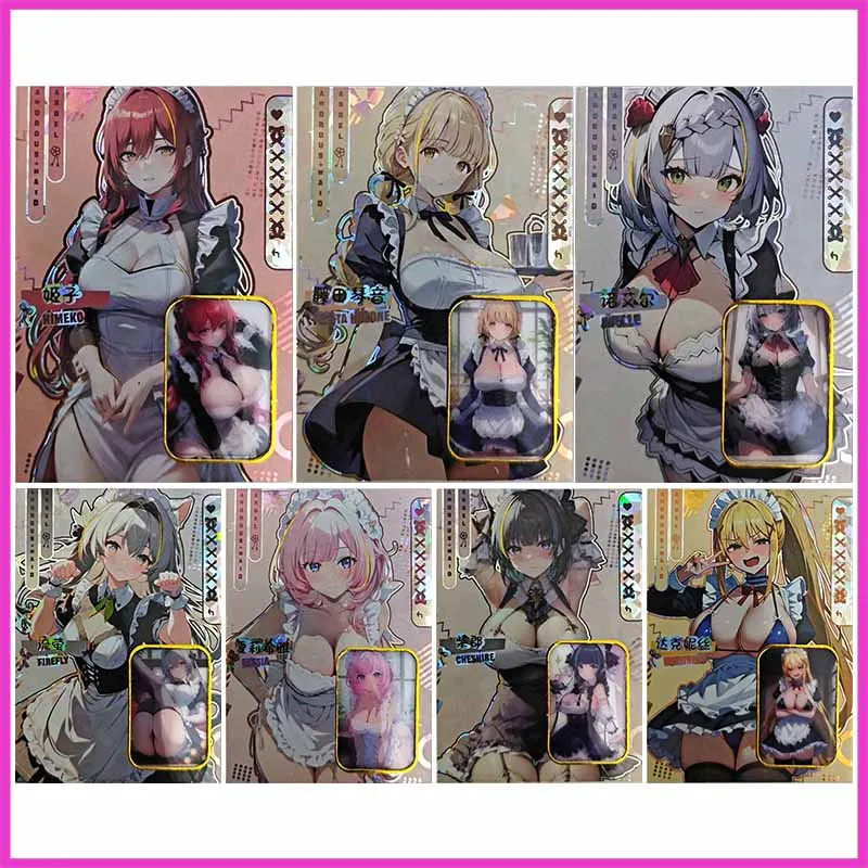 

Аниме «История богини», редкий фильм, коллекционная карта, Himeko Kotone Fujita Noelle Firefly Elysia Cheshire, игрушки для мальчика, подарок на день рождения