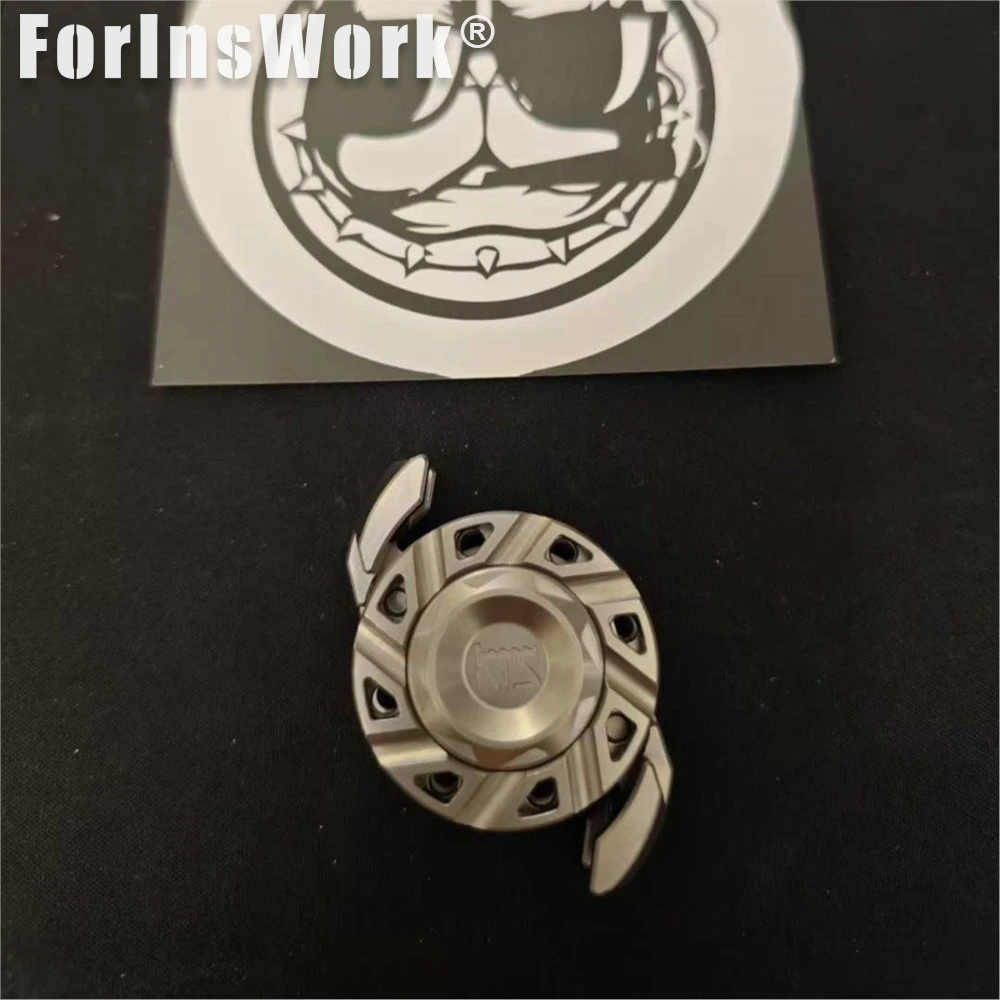 KTS, ocho puntas de uñas de primera generación, Fidget Spinner EDC, juguete para aliviar el estrés, limitado a 15 unidades para exposición de Beijing