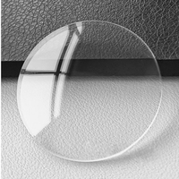 1.2mm Thickness Double Domed Mineral Watch Glass Round Crystal 28mm-37.5mm Diameter Curved Len for Watch Repair YZC613