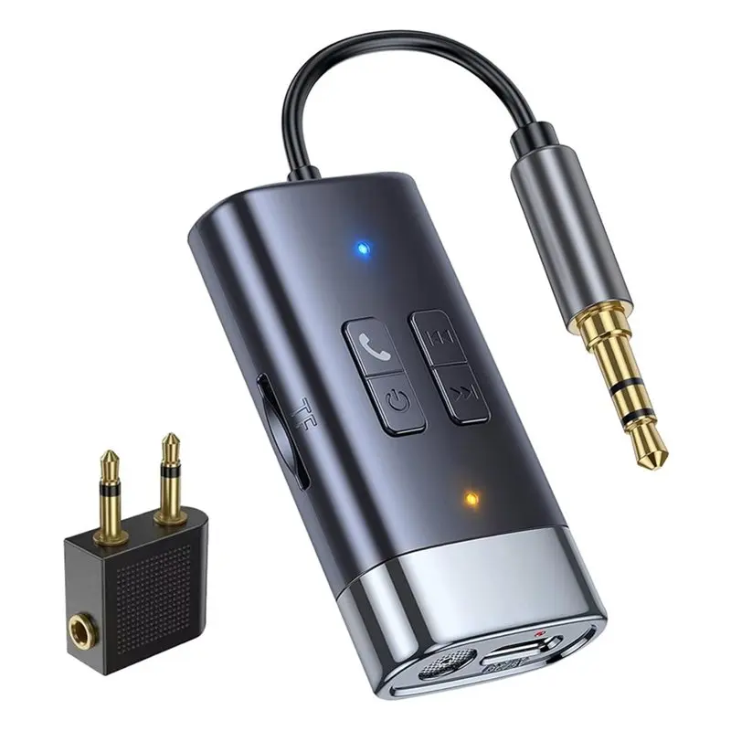 2 In 1 Bluetooth Transmitter Receiver For Airplane For Flight TV-Y41A