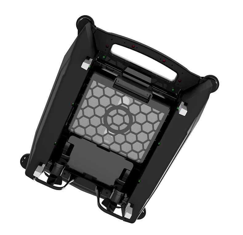 

Solar Rechargeable Pool Cleaning Cordless Remote Control Water Surface Style 12W Automatic Pool Vacuum Robot Cleaner