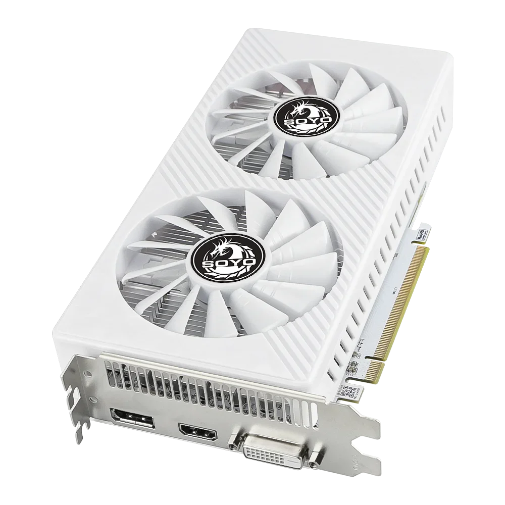 Graphics Card SOYO New AMD Radeon RX580 8G GDDR5 Memory 256Bit PCIE3.0x16 Gaming GPU Cards for Desktop Computers RX580