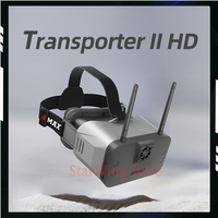 EMAX Transporter II 2 HD FPV Goggles 720x1080 4.45 Inches Screen Antenna HDZero Goggle For RC FPV Racing Drone Quadcopter