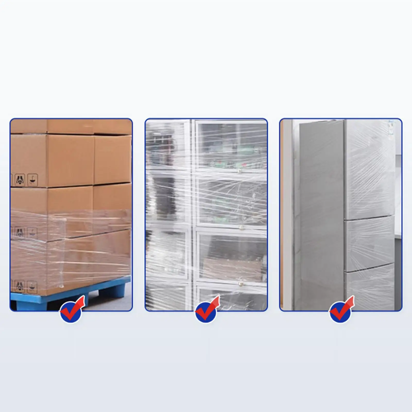 Stretch Film Dispenser Handle Heavy Duty Manual Shrink Wrap Tool for Retail Supplies and Storage
