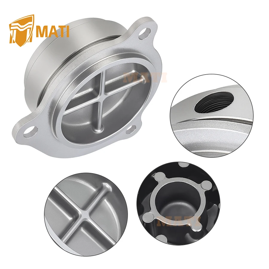 M MATI Oil Filter Cover w/O-Ring For Yamaha V Star 1100 Custom Classic Silverado XVS1100 XVS1100A/AT 1999-2009 5EL-13448-00-00