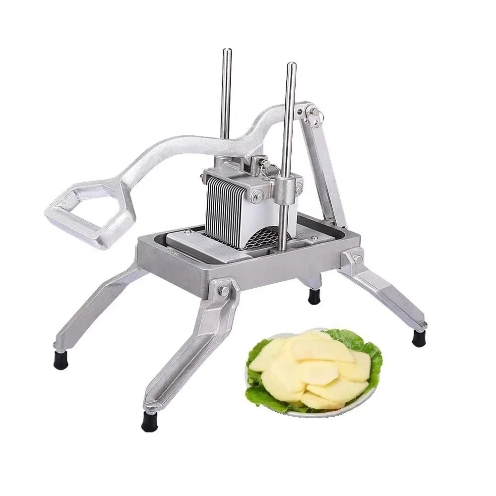 3/16 Inch Aluminum Manual Slicer Cutting Machine New Condition Efficient Cutter for Potato Radish Cucumber Onion