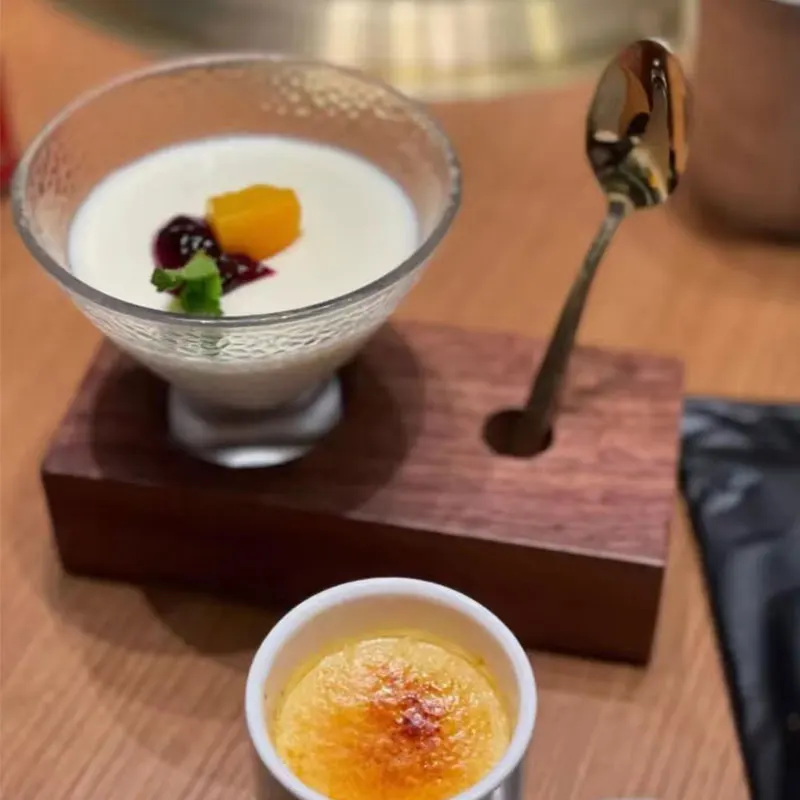 fashion restaurant western food creative dessert tableware high texture clubhouse seat soup cup buffet snack cup snack platt
