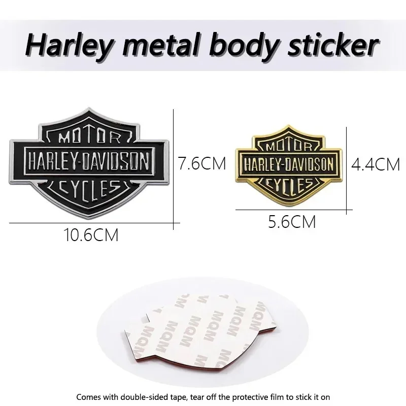1pc Metal Decorative Motorcycle Scratch Sticker Skull Sportster Badge For Harley Davidson Pan America ADV 1250 PA1250 PANAMERICA